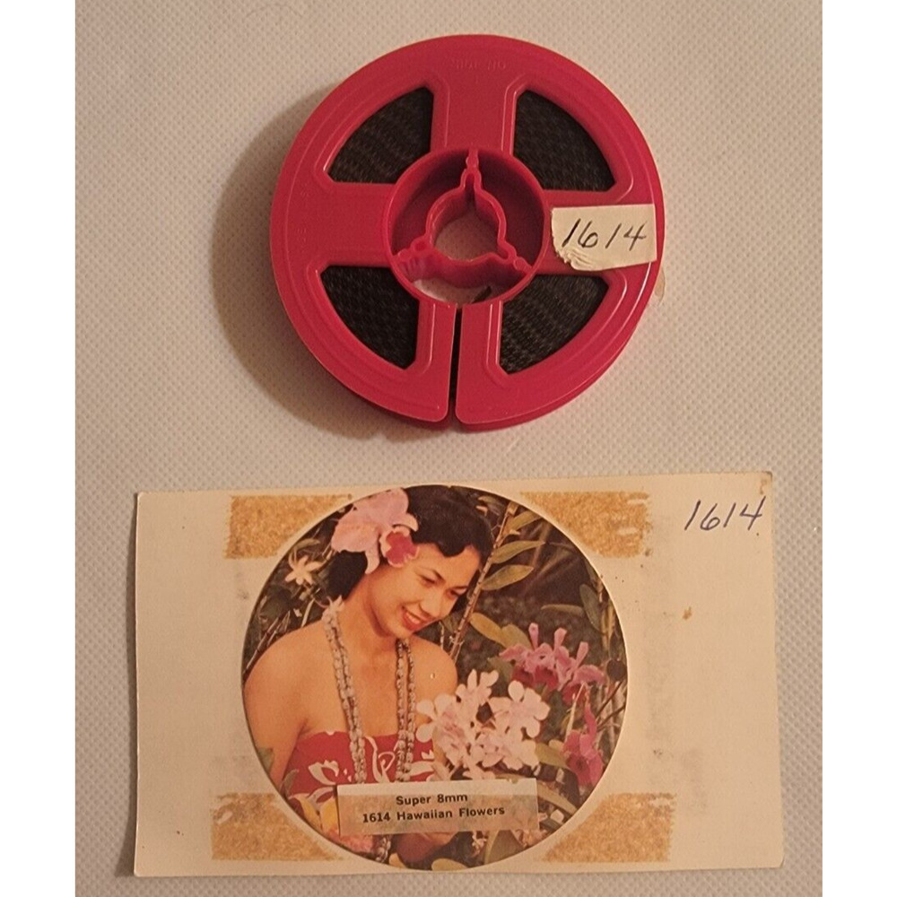 Super 8 MM Colorama Hawaiian Flowers
